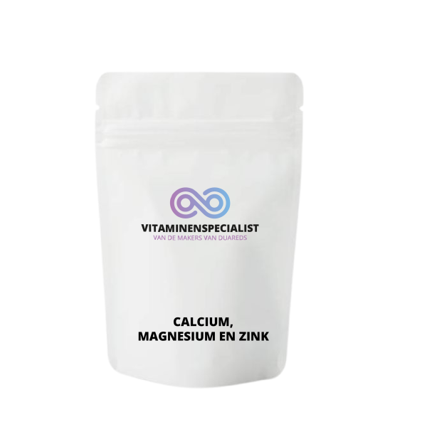 Calcium, magnesium en zink